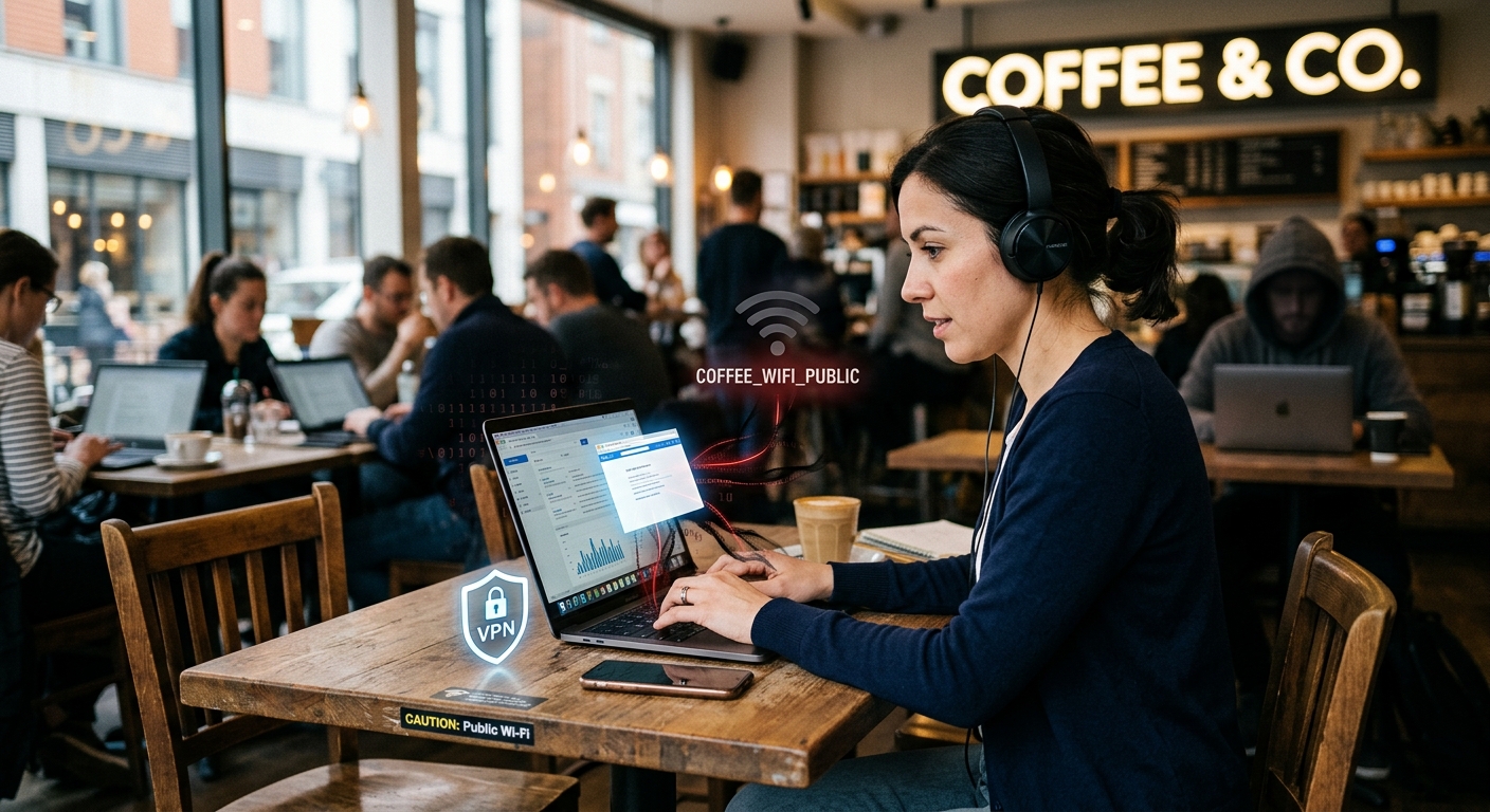 Public Wi-Fi Risks and How to Handle Them Without an IT Department